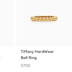 Tiffany Ball Ring